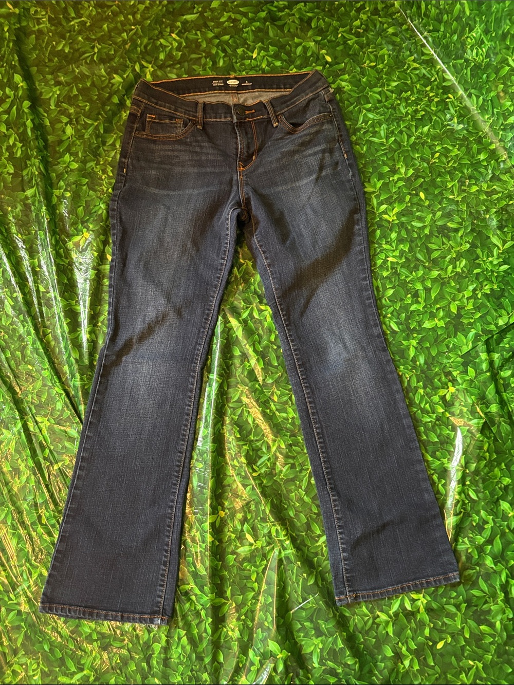 BTS Old Navy Dark Blue Bootcut Jeans